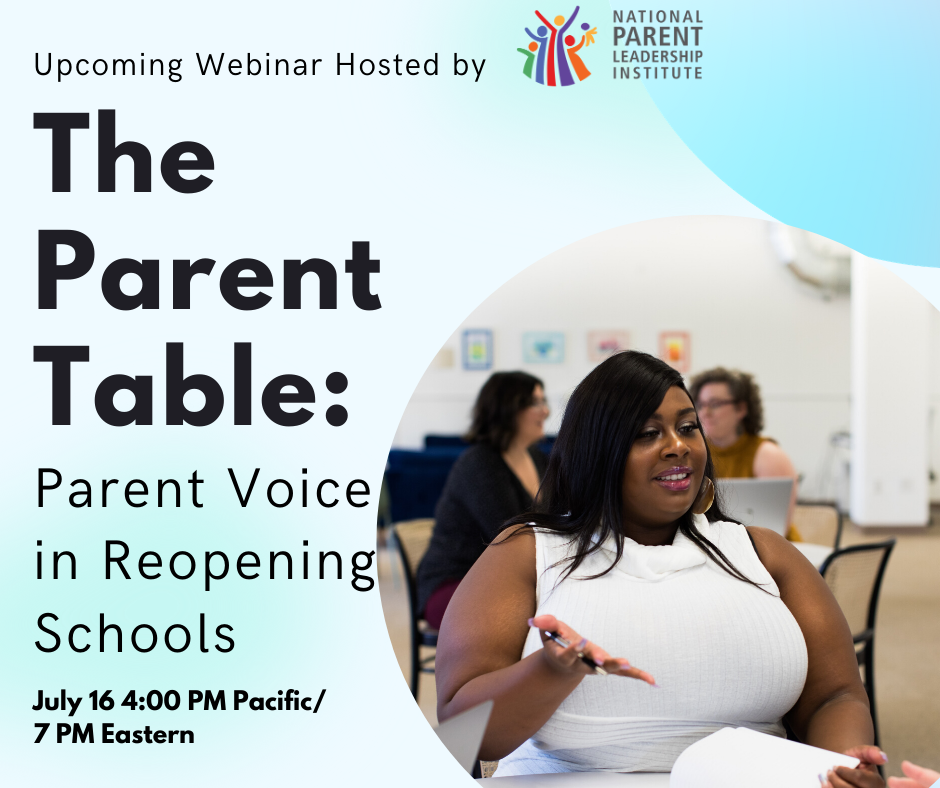The Parent Table: Parent Voice in Reopening Schools