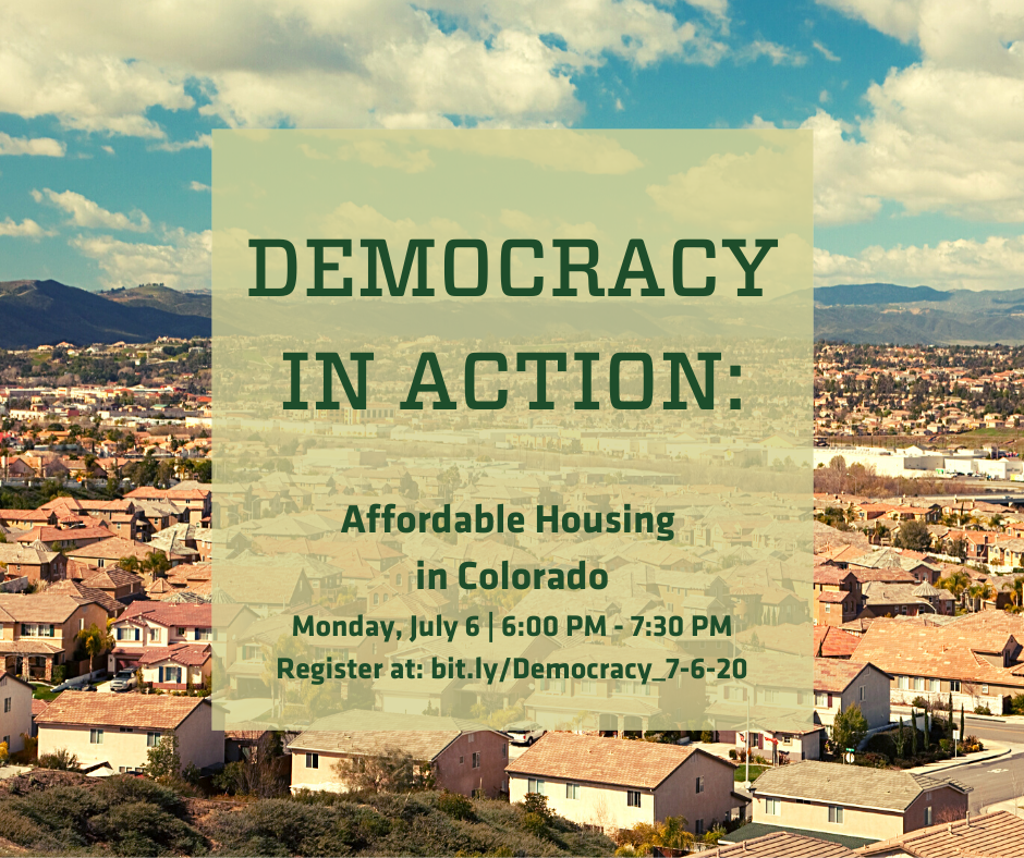 Democracy in Action: Affordable Housing in Colorado